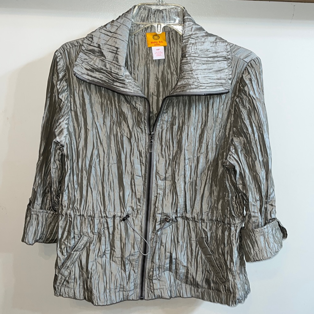 Ruby Rd. Crushed Silver Jacket